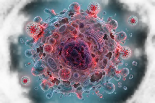 Illustrative biological cell-response model